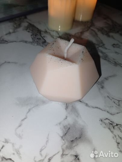 Ароматическая свеча ручной работы