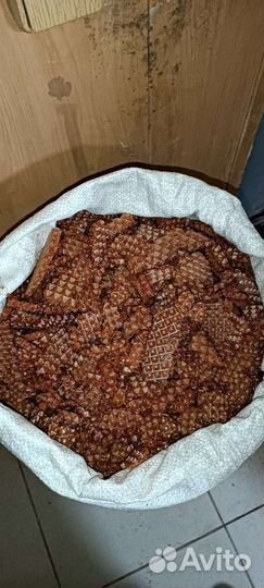 Вафельни обрезки Корм для коров и свине