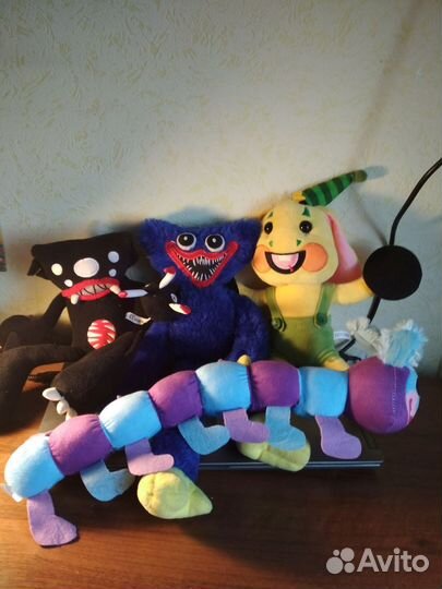 Мягкие игрушки Хаги Ваги Бонза Кили Вили и др