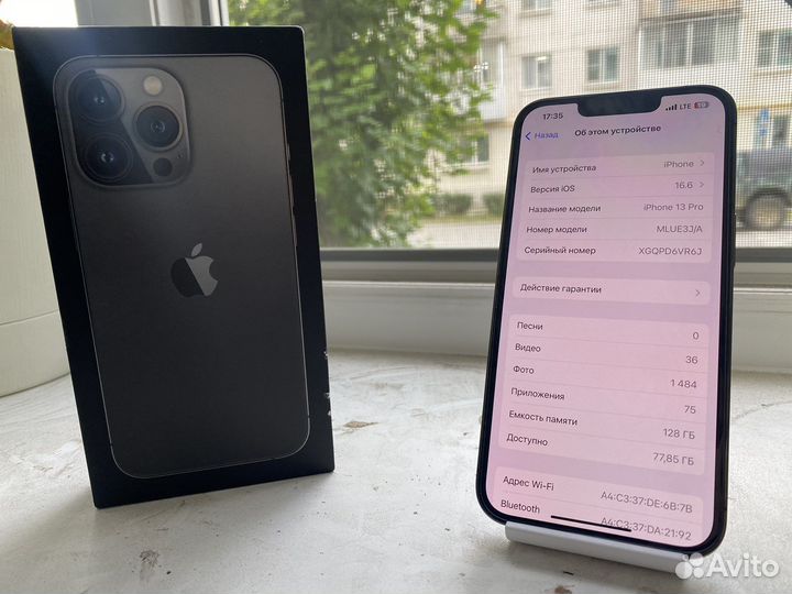 Apple iPhone 13 Pro 128Gb Graphite Графитовый