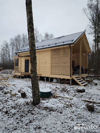 Каркасный дом 80 кв м под ключ