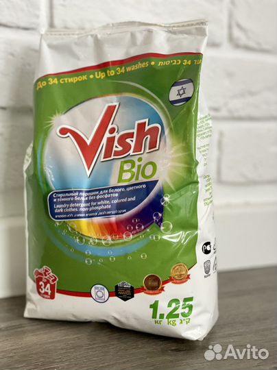 Стиральный порошок Vish Bio