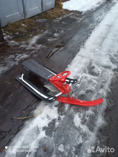 Детские зимние санки