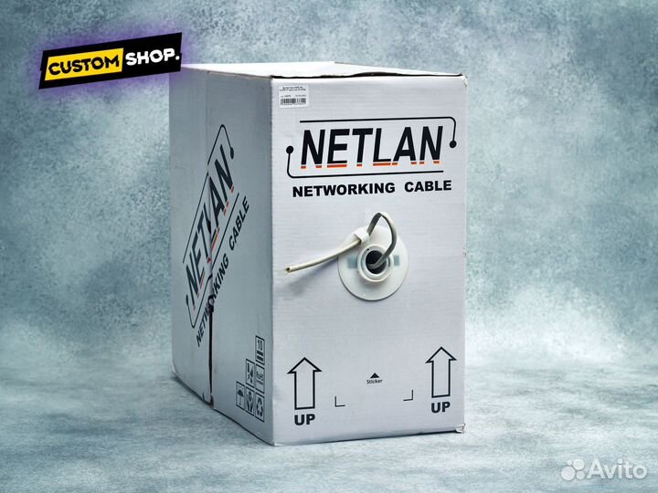 Кабель Netlan u/utp 4 пары, категория 5е медь