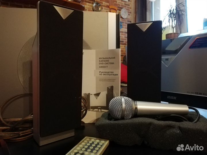 Музыкальная караоке DVD-система BBK
