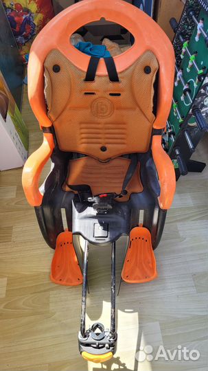 Кресло велосипедное детское