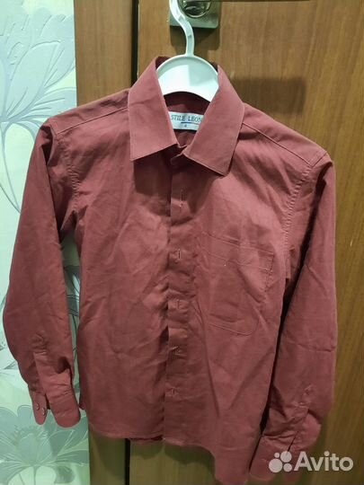 Рубашка на мальчика 128