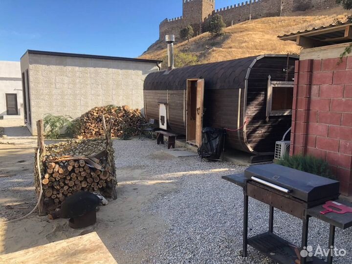 Баня на дровах