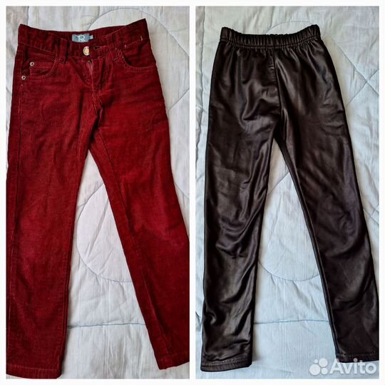 Брюки на девочку 116