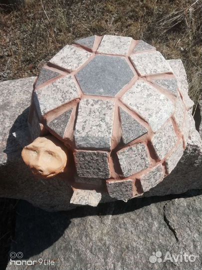 Изделия из цемента Черепаха из гранита