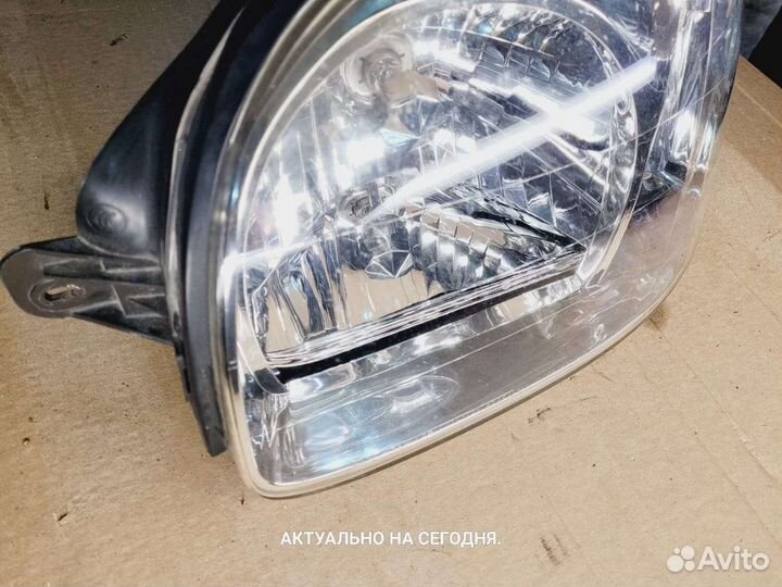 Фара левая santa fe classic
