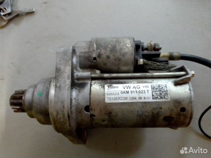 Стартер Шкода Фольксваген Passat b7