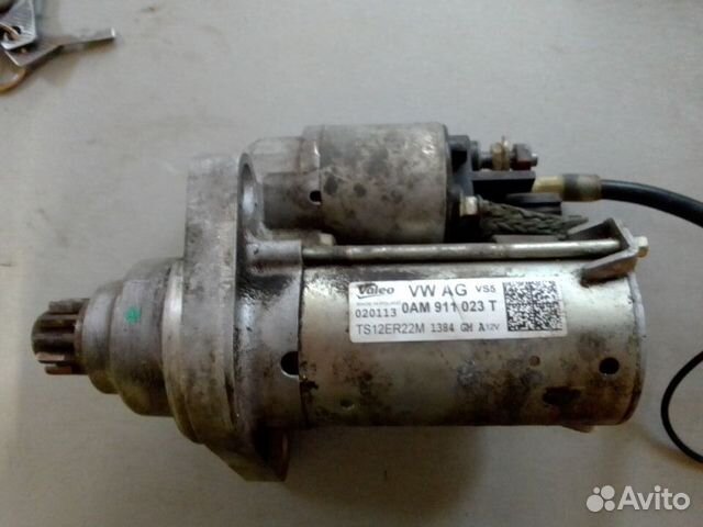 Стартер Шкода Фольксваген Passat b7