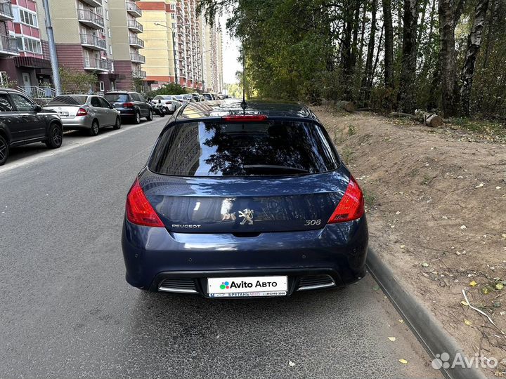 Peugeot 308 1.6 AT, 2008, 240 000 км