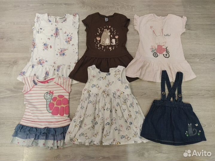 Платья и сарафаны пакетом 92-98 размер
