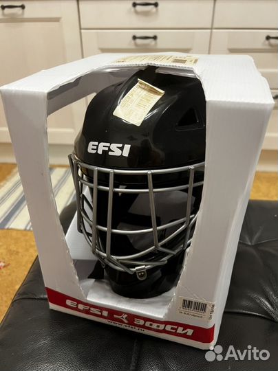 Хоккейный шлем вратаря efsi детский новый