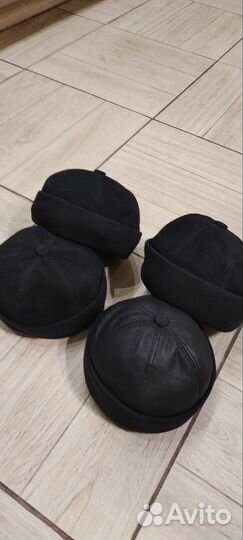 Шапка Кожа Мех