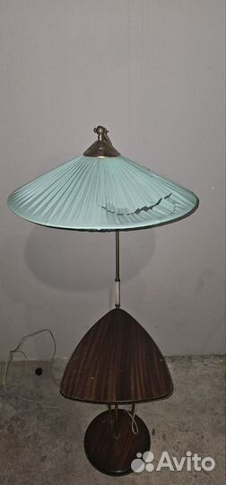 Торшер напольный со столиком СССР