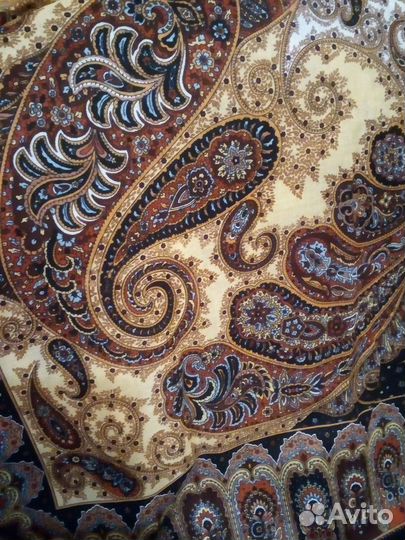 Павловопосадский платок шерсть