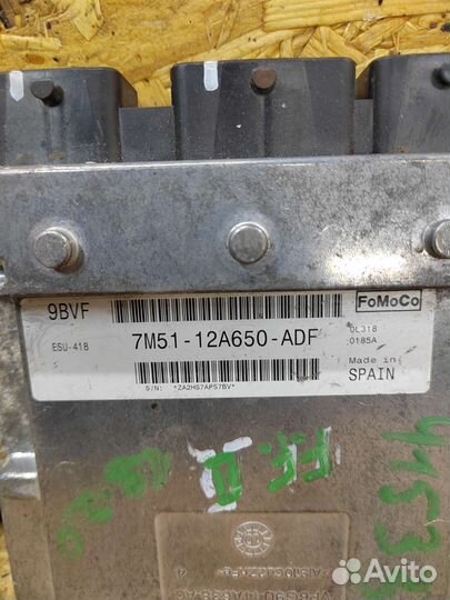 Модуль PCM эбу Esu411 esu 418 Ford focus 2 c-max