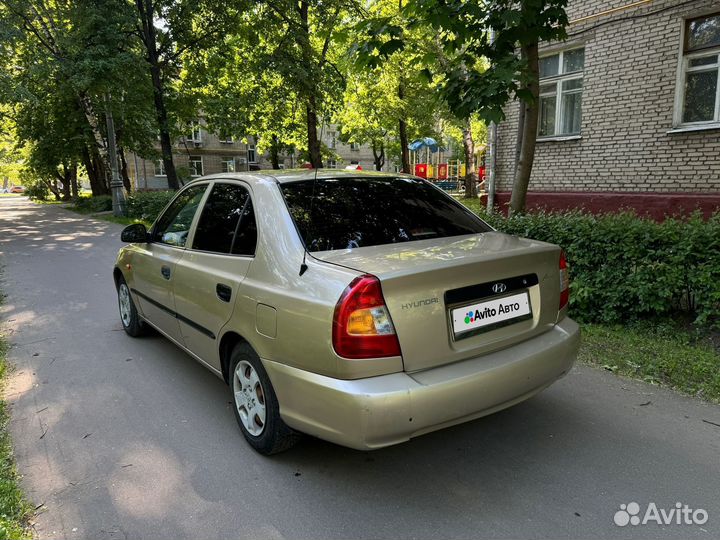 Hyundai Accent 1.5 МТ, 2005, 181 000 км