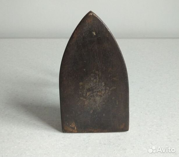 Старинный чугунный утюг №2 зл