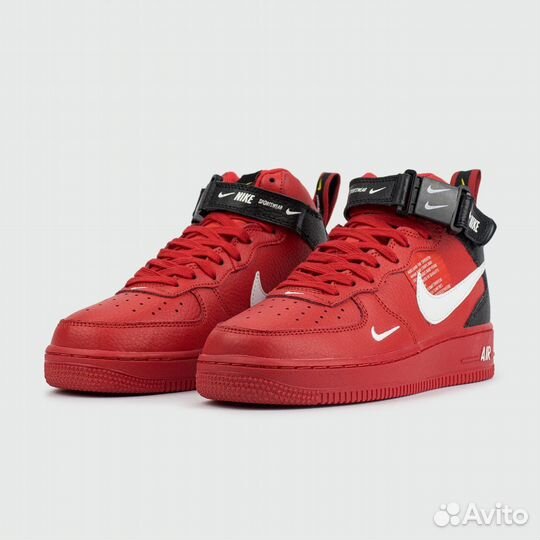 Кроссовки Nike Air Force 1 Mid LV8 Utility Red