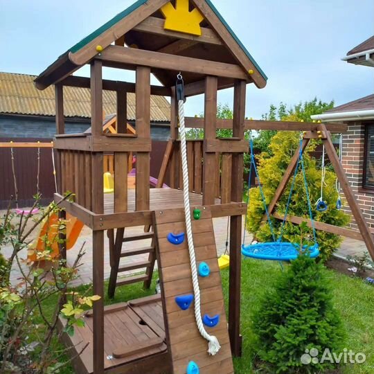 Детская игровая площадка с горкой 2,2м(вариант 2)