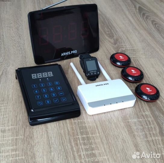 Система вызова персонала беспроводная - комплект