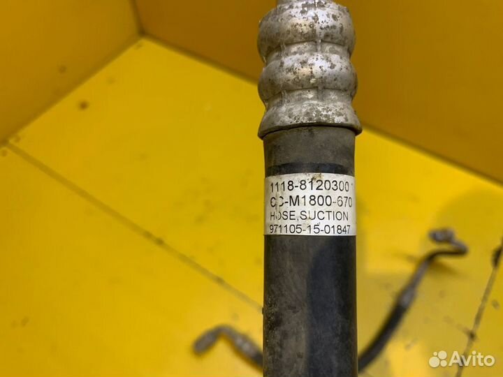 Трубка кондиционера Лада Калина 2004–2013