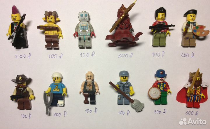 Lego минифигурки и аксессуары