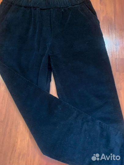 Брюки вельветовые 48-50, женские, на резинке