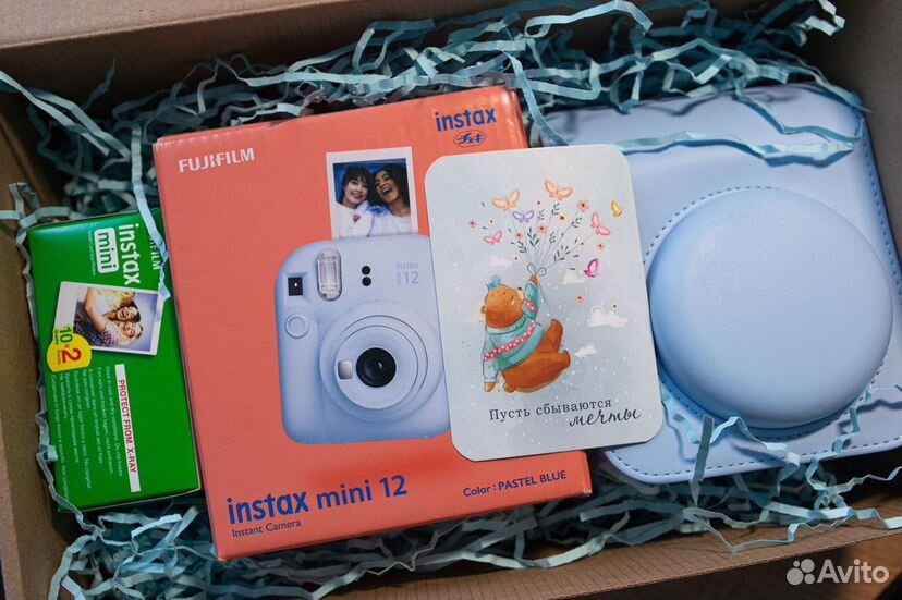 Instax mini 12 подарочный набор