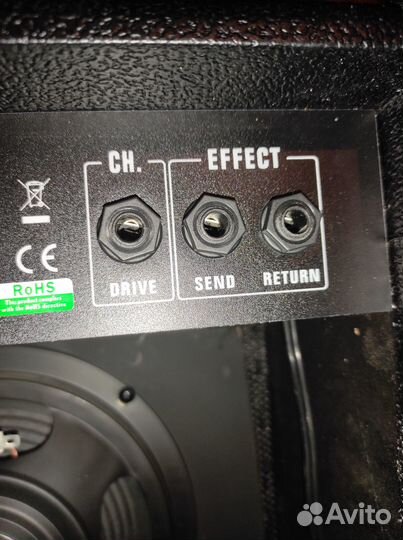 Гитарный комбоусилитель Leem S25RG, 25 Вт, ревербе