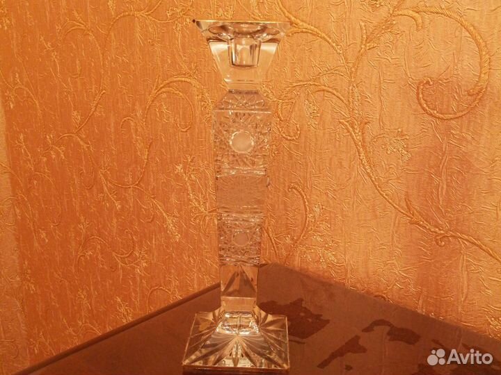 Подсвечник хрусталь
