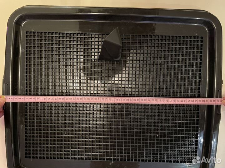 Лоток для собак со столбиком