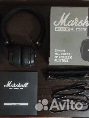 Беспроводные наушники marshall major 3