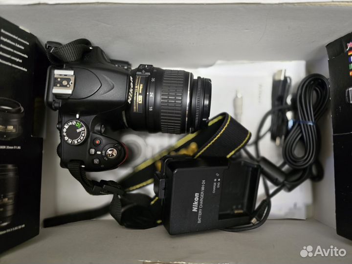 Nikon D3200 kit 18-55mm