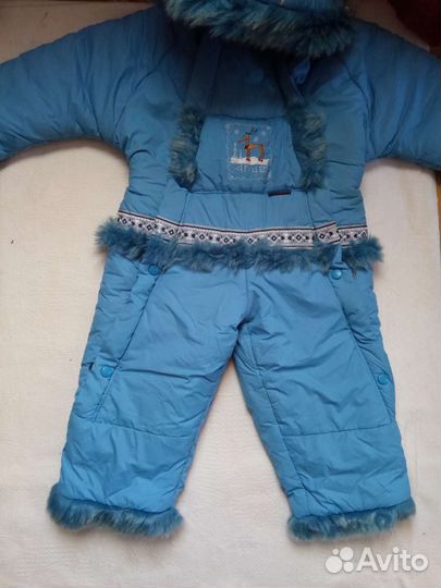 Зимний комбинезон для мальчика