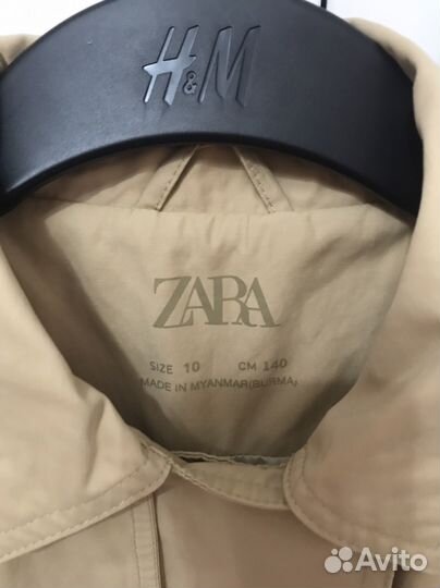 Плащ для девочки zara