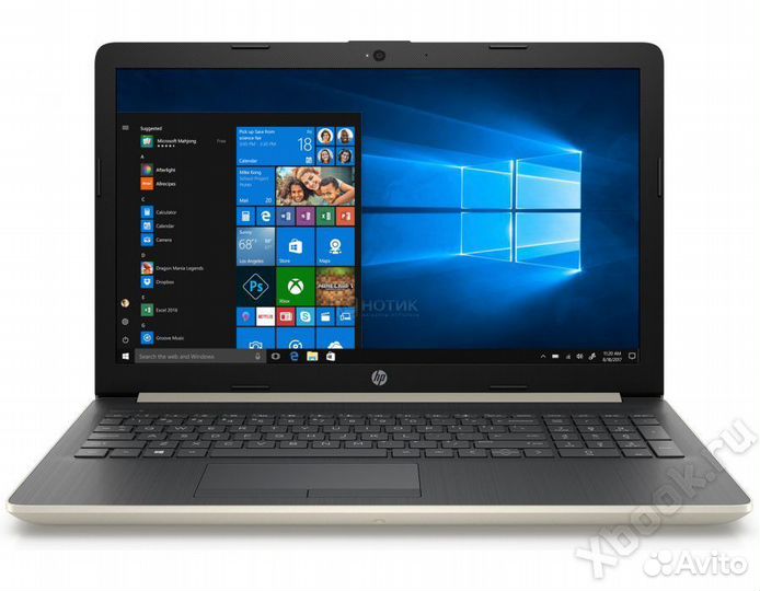 Новый HP 15 -da0168ur Core i3,4gb,1000gb+ssd,1gb