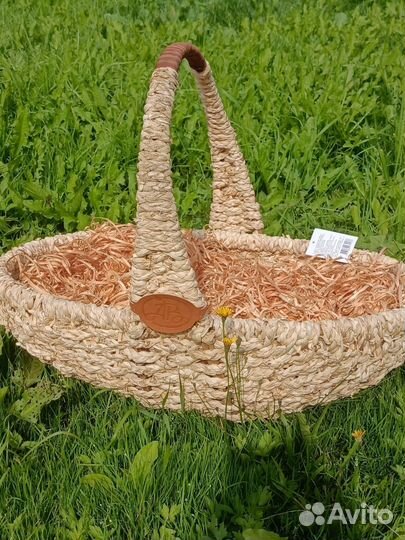 Корзина плетеная декоративная