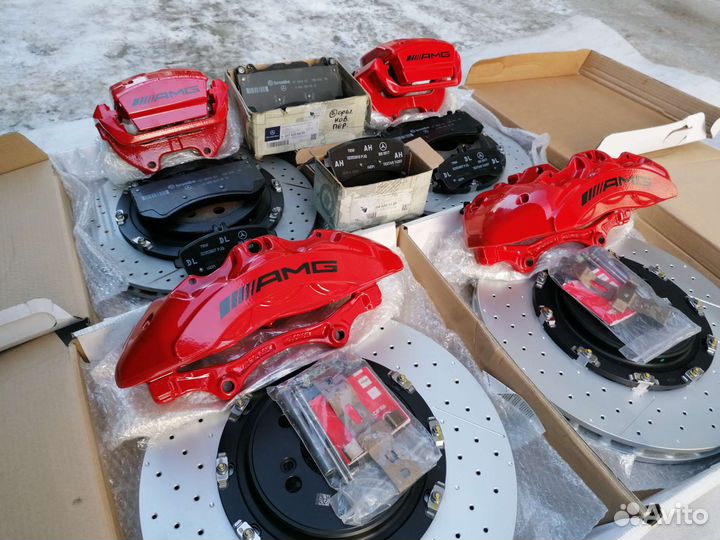 Тормоза AMG w222 w221 w463 w213 w205 суппорты