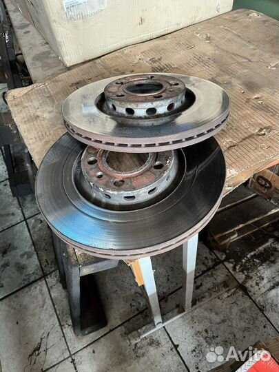 Комплект суппортов передних audi a4 b7 312мм