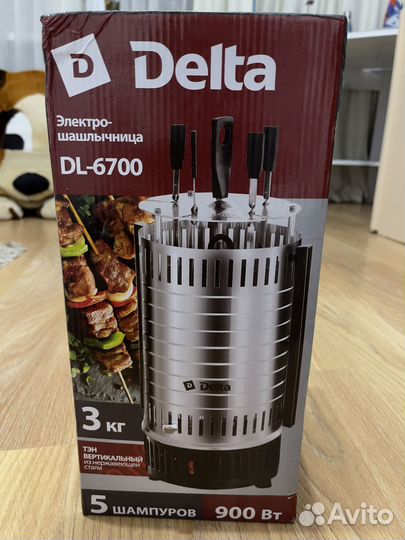 Шашлычница Электрическая Delta DL-6700