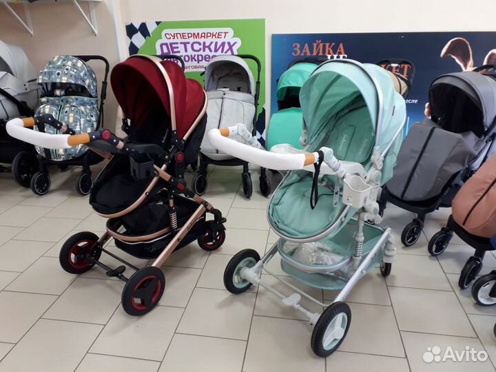 Коляска трансформер Belecoo 2 в 1