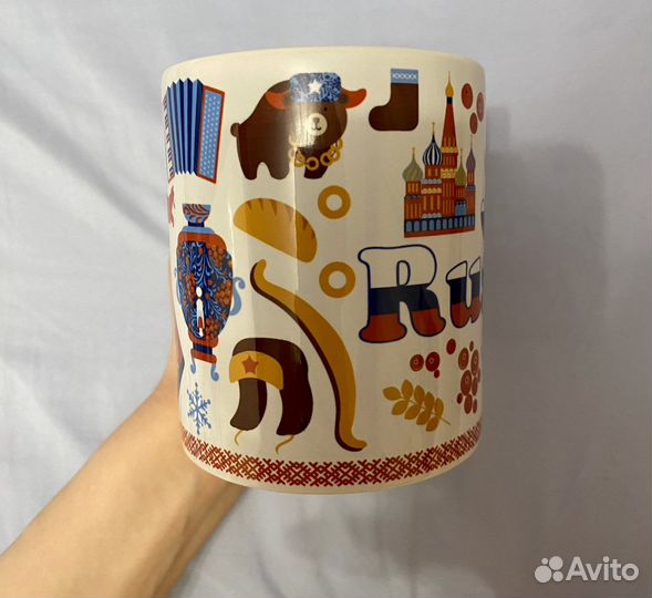 Кружка чашка Россия русские мотивы