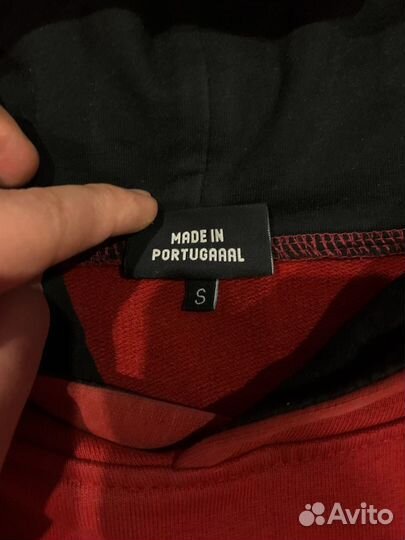 Haliky худи красный