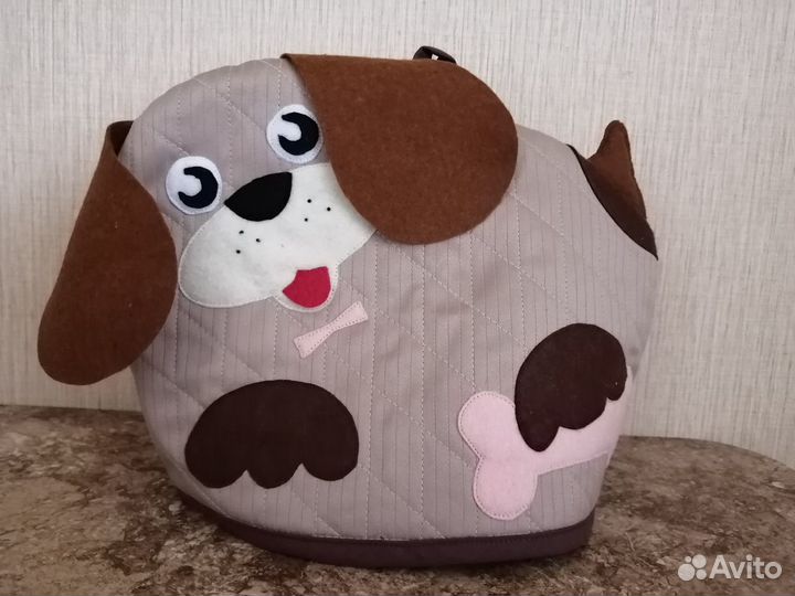 Грелка на чайник Собака (новая/ручная работа)