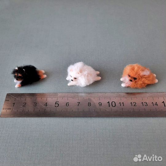 Миниатюрная игрушка Шпиц